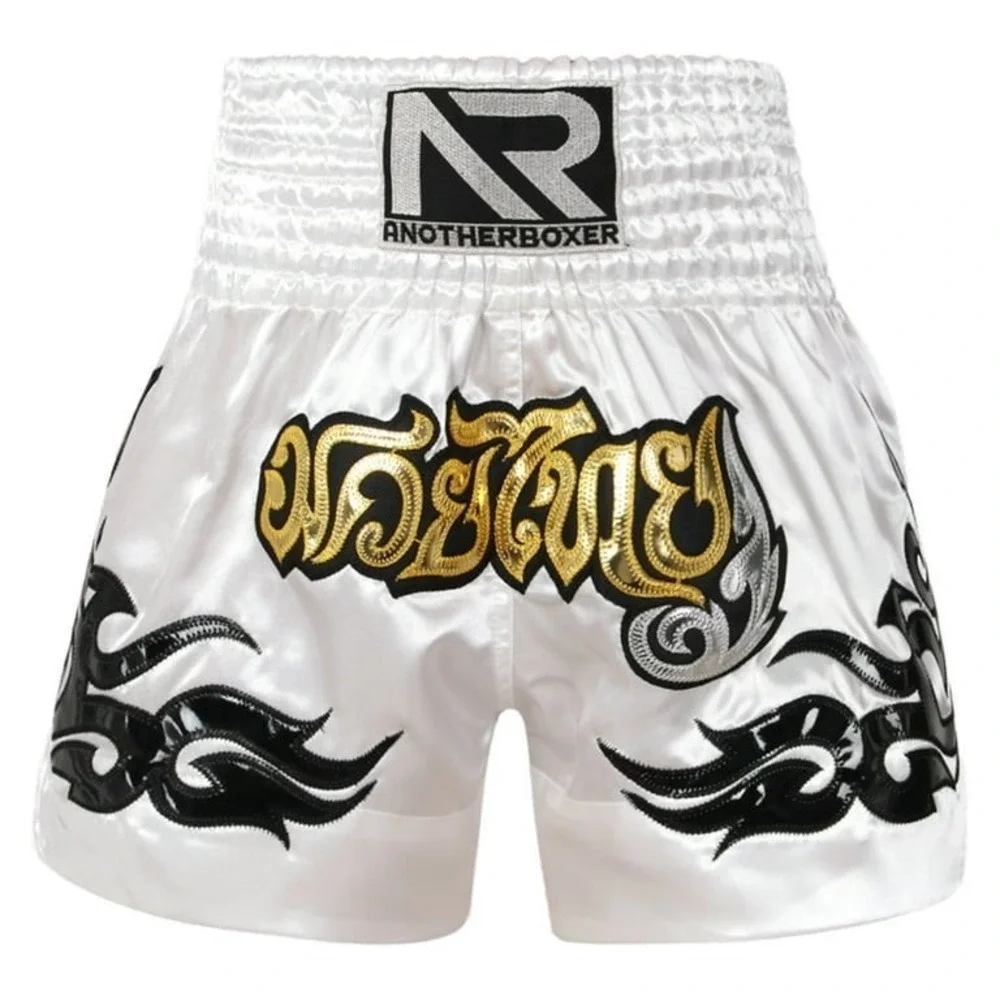 ANOTHERBOXER Men's M letters‎ pattern embroidery high waist shorts drawstring